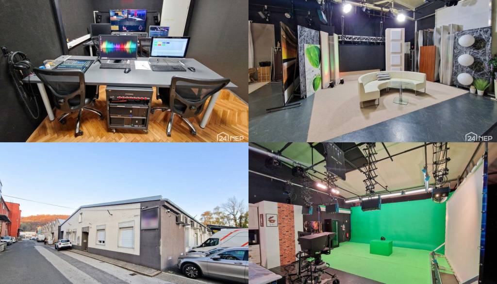 Naprodaj poslovni kompleks v Melju: Televizijski in radijski studio, na voljo tudi vsa oprema