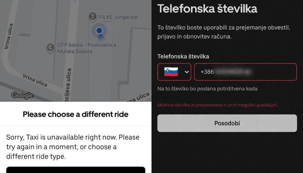 Drugi dan, poskus številka dve: Ne samo, da ni voznikov, velike težave tudi pri registraciji