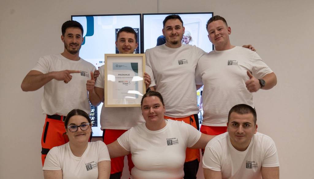 Dolenjska ekipa zmagovalka mednarodnega tekmovanja, ki pripravlja na reševanje življenj
