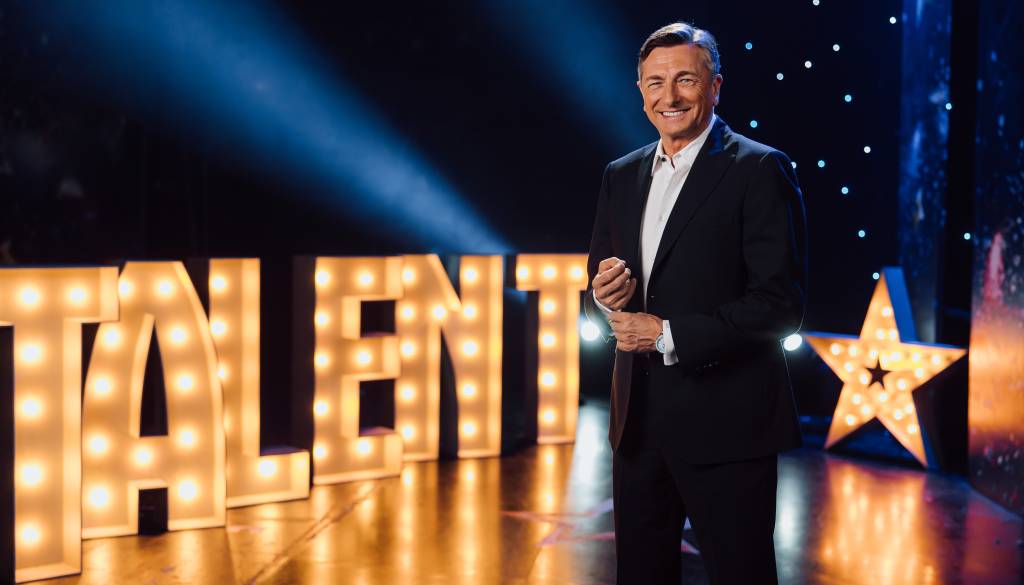 Šok na malih zaslonih: Borut Pahor postal žirant v Slovenija ima talent