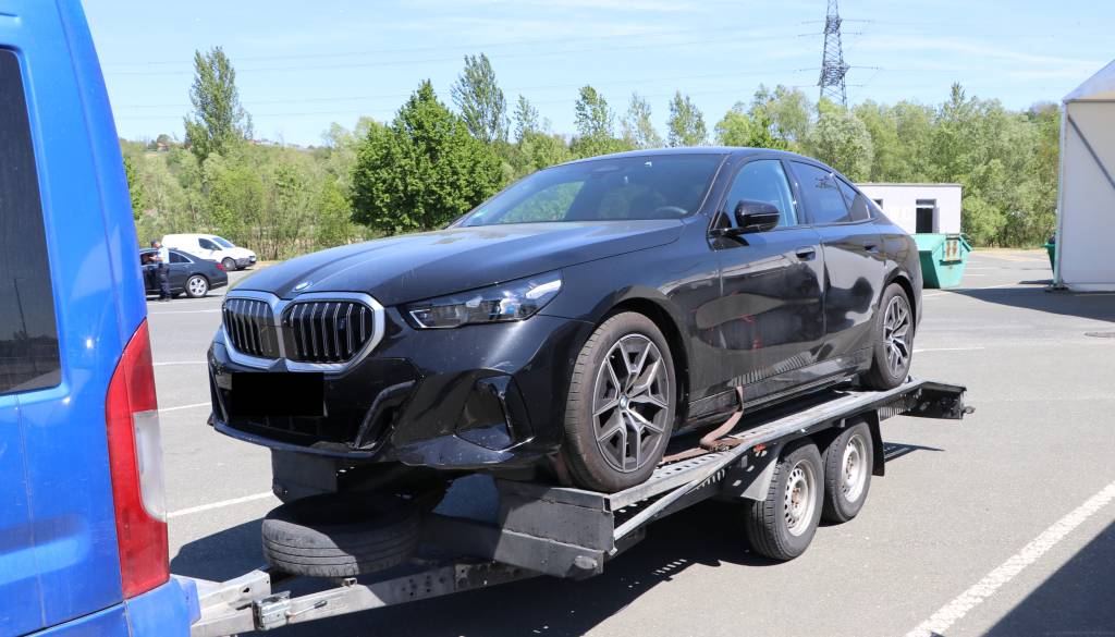 V Pomurju zasegli ukraden BMW, vreden okoli 70 tisočakov