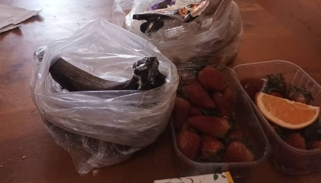 Na najvišjem vrhu Pohorja obiskovalec »pozabil« smeti in malico