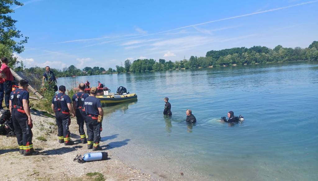 Na jezeru v Babincih velika državna vaja podvodnih reševalcev