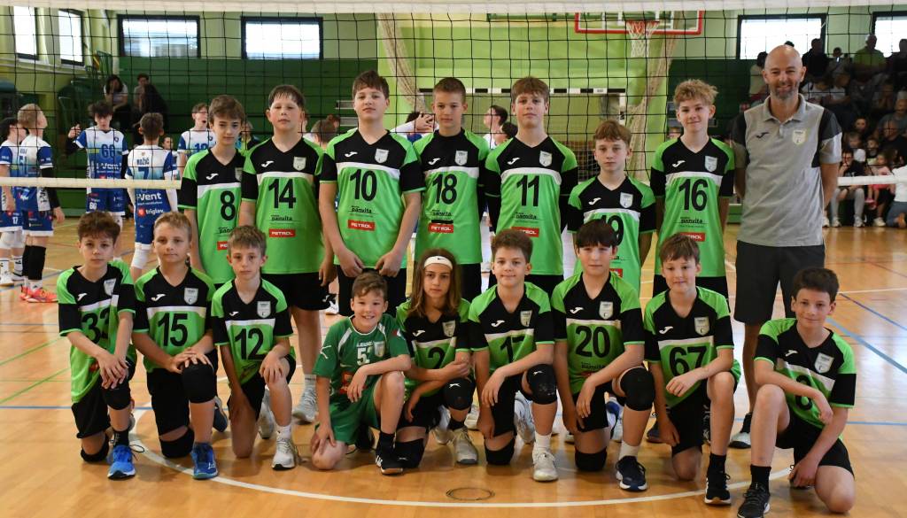 FOTO: Mladi odbojkarji Panvite Pomgrad osvojili naslov državnih prvakov