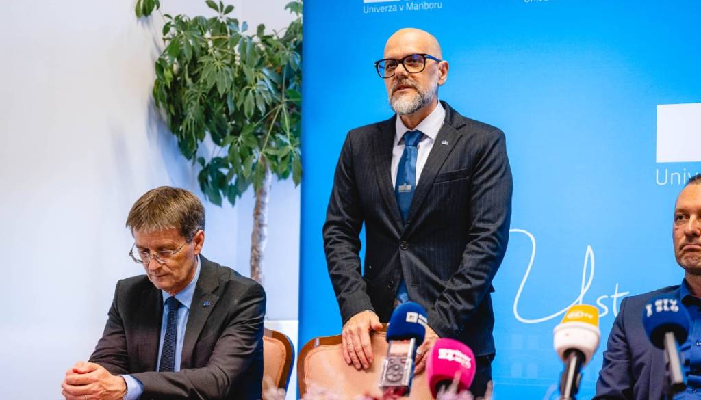 FOTO in VIDEO: Novoizvoljeni rektor mariborske univerze: »Zelo sem vesel zaupanja za vodenje univerze v prihodnjih štirih letih«