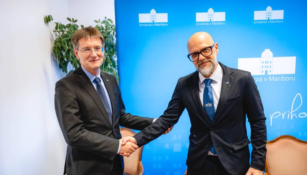 FOTO in VIDEO: Dean Korošak po zmagi na rektorskih volitvah: »Univerza v Mariboru nadaljuje svojo pot kot uspešna raziskovalna univerza«