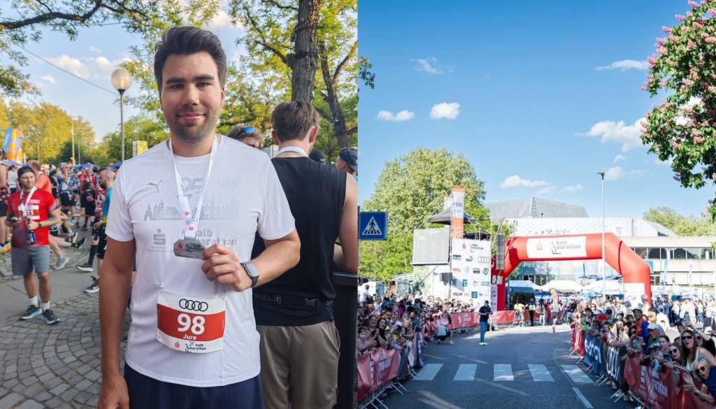 Podžupan Jure Lang zastopal Mursko Soboto na polmaratonu v Ingolstadt
