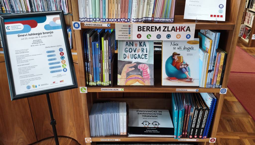 Tudi ptujska knjižnica del Dnevov lahkega branja: »Branje mora biti dostopno vsem«