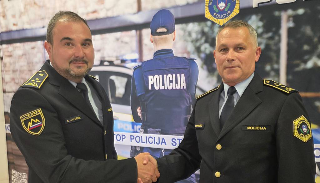 Menjava na vrhu: Policijska uprava Maribor dobila novega direktorja