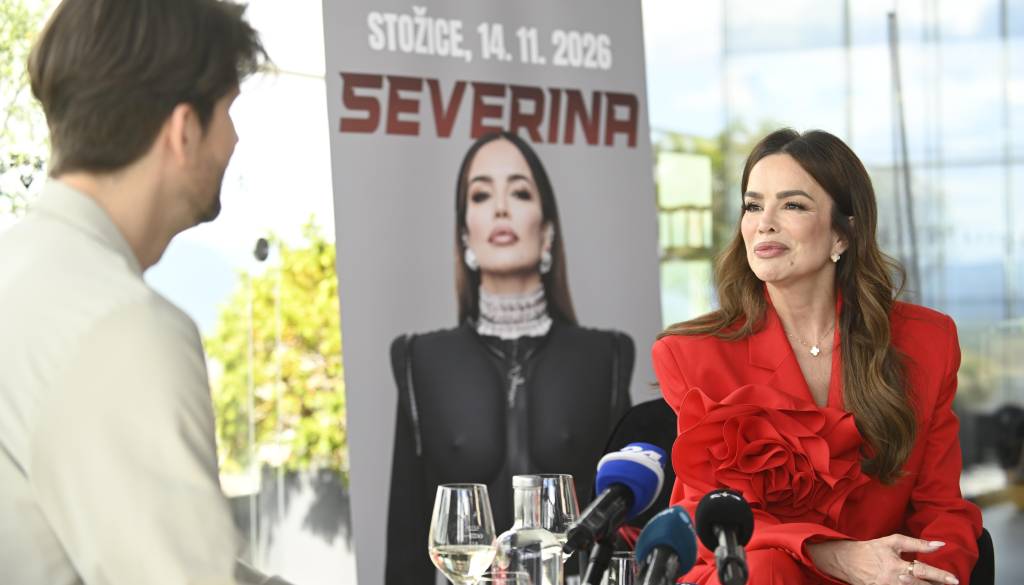 FOTO in VIDEO: Severina danes prišla v najlepši ljubljanski lokal in povedala, zakaj se k nam vrne novembra