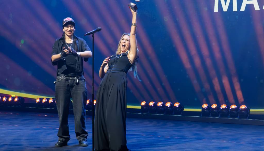 FOTO: Nika Zorjan med največjimi zmagovalkami, Dan D s prestižno nagrado