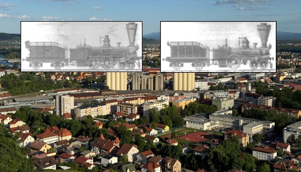 Pred 180 leti je v Maribor pripeljal prvi vlak: To sta bili lokomotivi, ki sta spremenili mesto