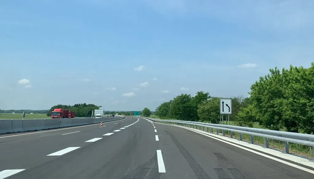 Na pomurski avtocesti dodatna zapora priključka