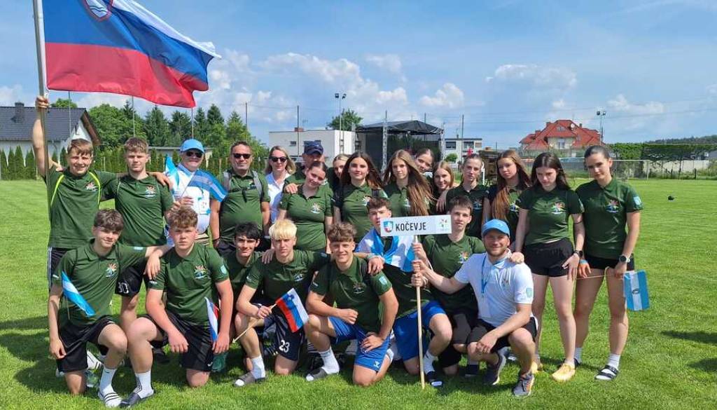 Mladi športniki iz Kočevja navdušili na Poljskem