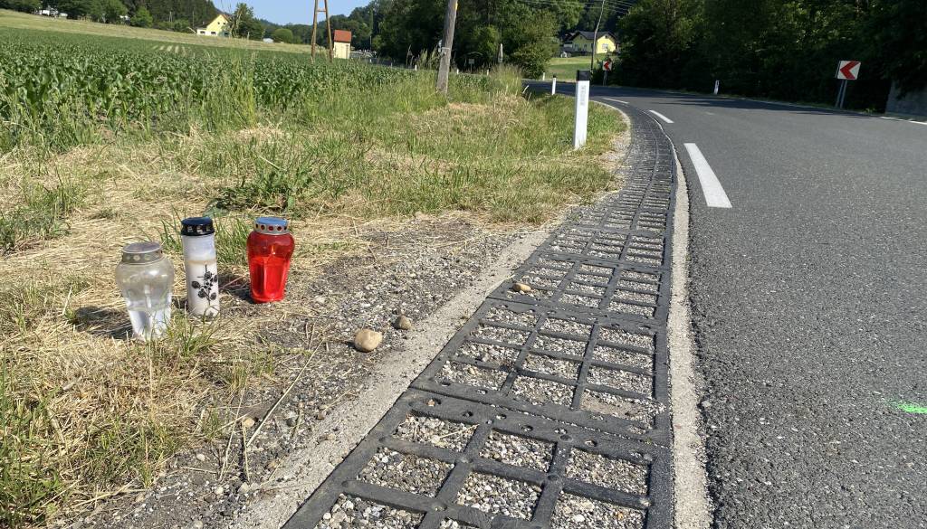 FOTO:  To je prizorišče tragične prometne nesreče pri Grajeni, v kateri sta ugasnili dve življenji