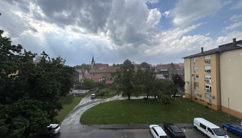 Vreme pri Ptuju ponorelo, izmerili enega najmočnejših nalivov doslej