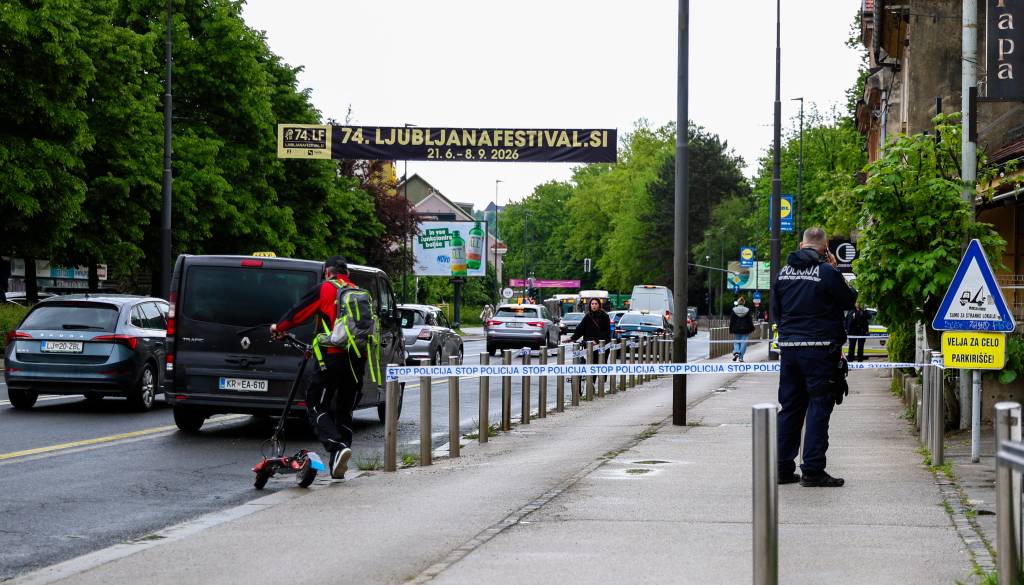 Drama v Šiški: 50-letnik naj bi z ostrim predmetom napadel 42-letnico, takšne so podrobnosti