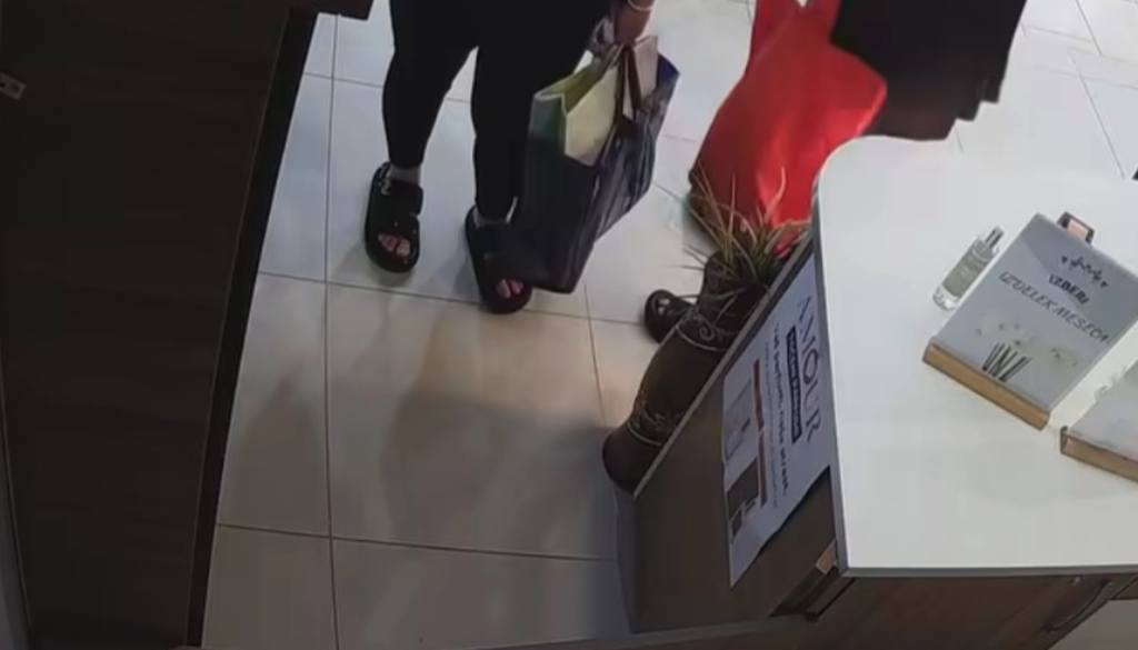 VIDEO: Sredi dneva kradli ljubljanski v trgovini