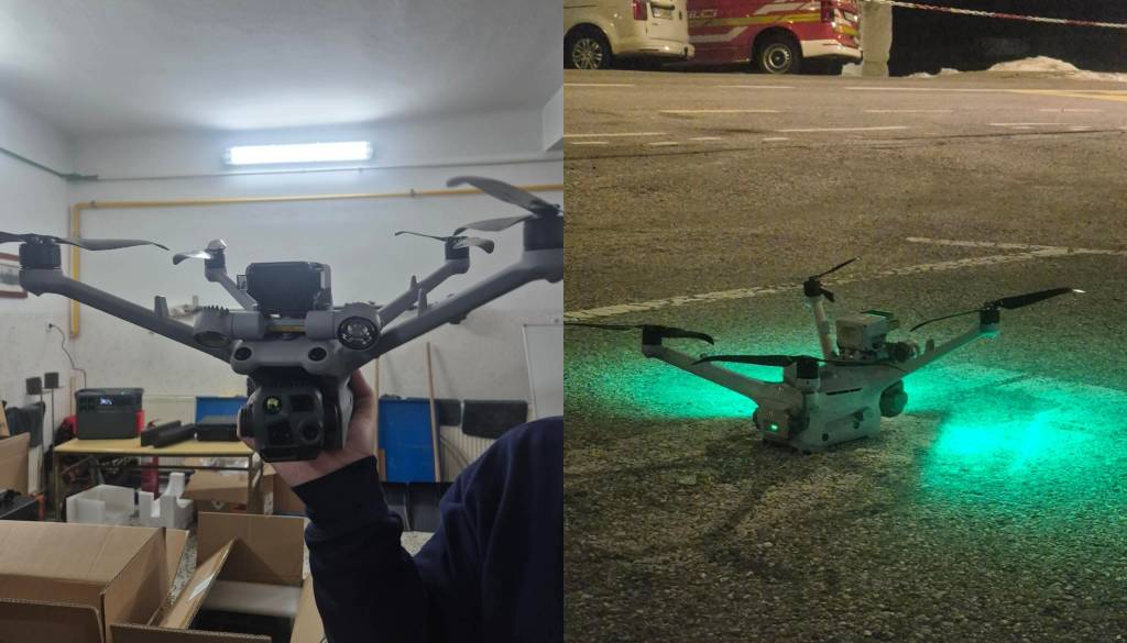 Gasilci v Rušah z novim dronom