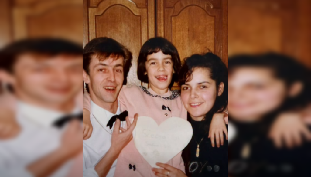 VIDEO: Tina Gaber Golob ob jubileju delila utrinke iz otroštva