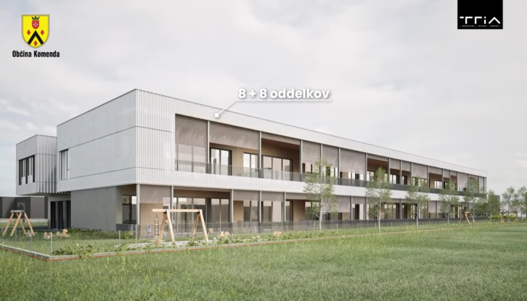 Po več kot 20 letih čakanja: Zelena luč za vrtec v bližini Ljubljane, ki bo obsegal več kot 2500 kvadratnih metrov površin 