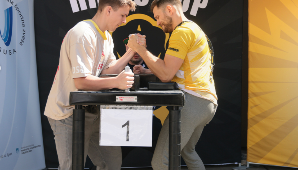 Armwrestling prihaja na Športni vikend Maribor