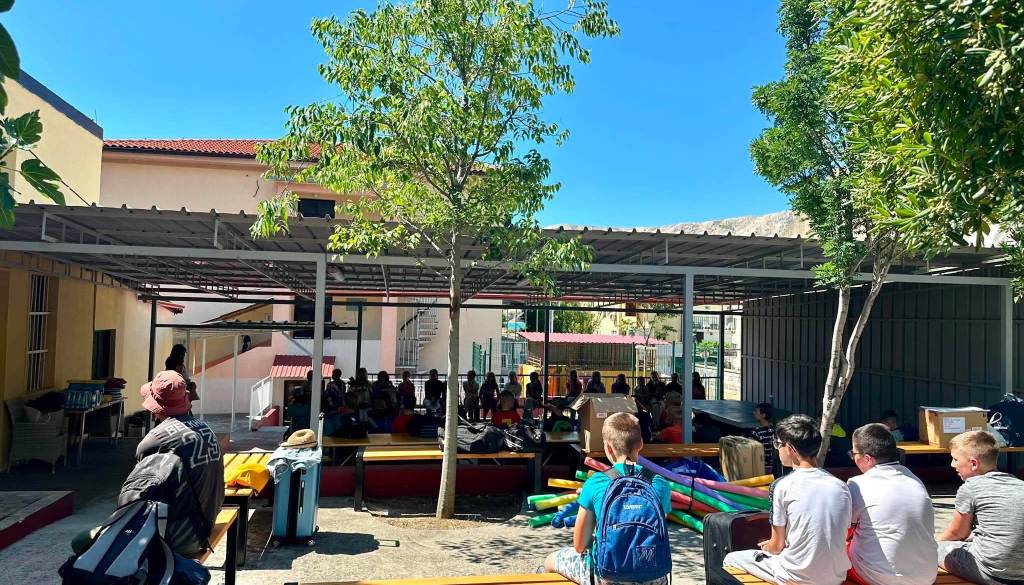 Otroški počitniški dom v Baški spet sprejel otroke iz Pomurja