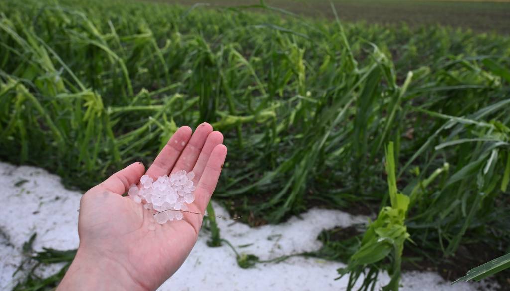 Zakaj se toča po neurju na Ptujskem ni stalila niti naslednji dan? Meteorolog razkriva