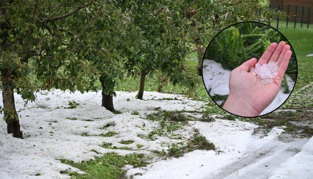 Zakaj se toča na Štajerskem ni stopila niti dan po neurju? Meteorolog pojasnjuje