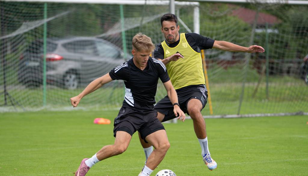 FOTO: Muraši pod vodstvom Mörca opravili trening 