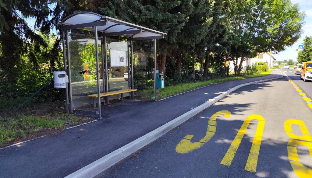 Občina Hajdina nadaljuje posodobitev avtobusnih postajališč in krepi prometno varnost