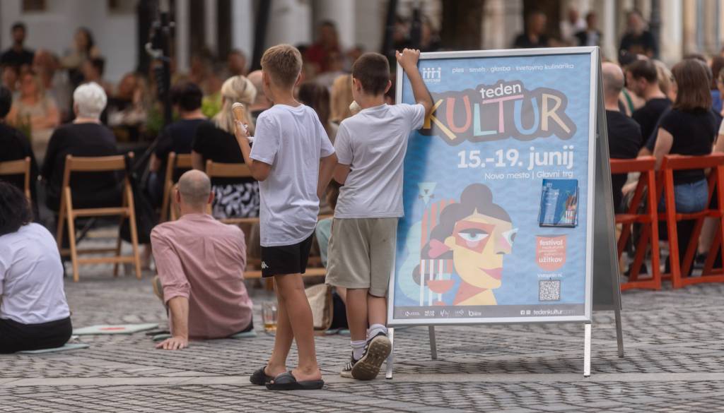Še zadnji dan Tedna kultur, Glavni trg bo zagorel z 'Žurom vseh kultur'
