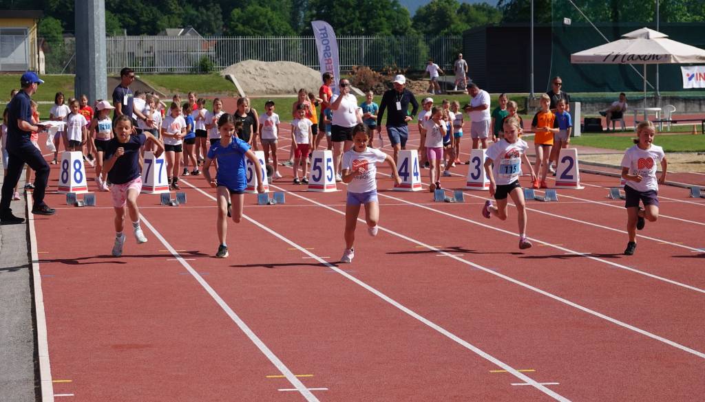 Uspešen nastop blejskih atletov na Memorialu Vučko 
