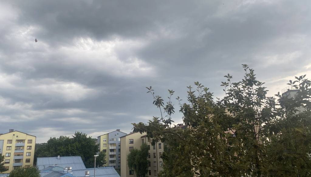 Bliža se toča: Najvišja stopnja opozorila za Štajersko