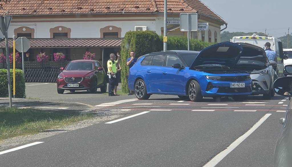 FOTO: Počilo v bližini Murske Sobote, nastajajo zastoji