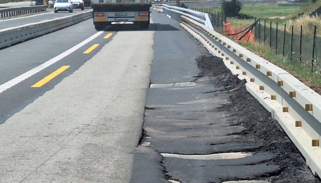 Na dolenjski avtocesti nujna sanacija vozišča, pričakujte zastoje