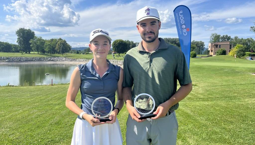 Novomeška golfista z zgodovinskim uspehom: To sta spisala Vukašin Suturović in Mia Lavrih