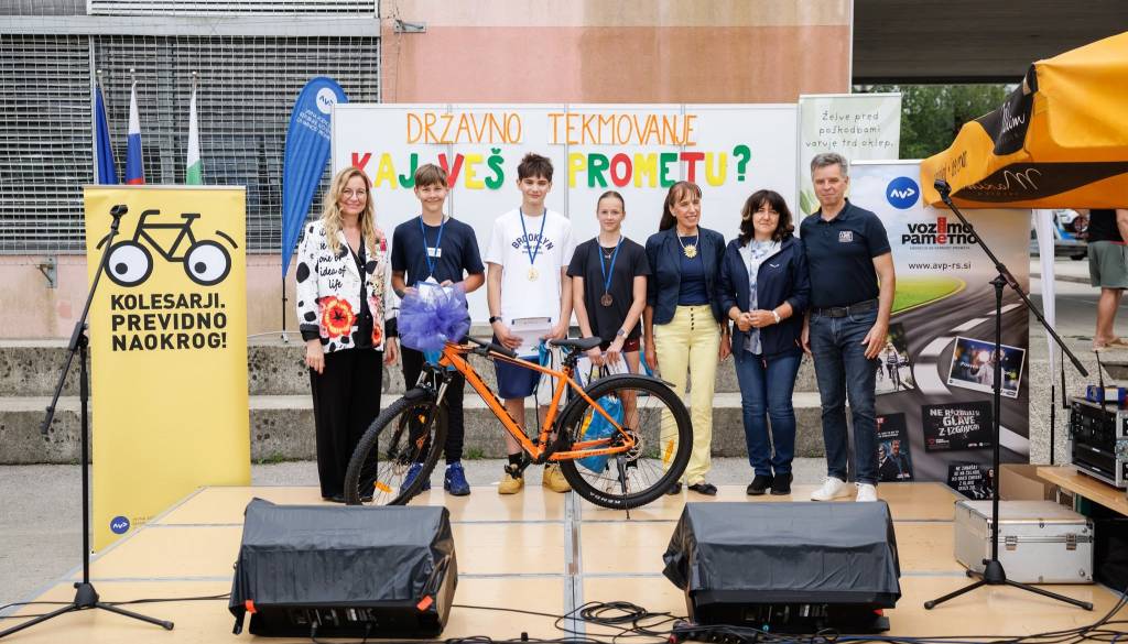 Mladi kolesar iz radovljiške osnovne šole premagal konkurenco na državnem tekmovanju