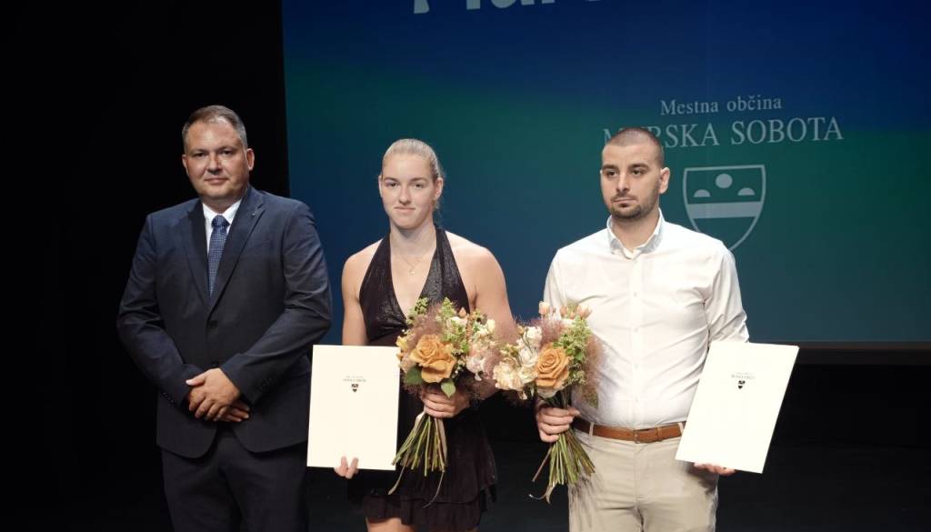 FOTO in VIDEO: Ob prazniku občine počastili posameznike, ki so zaznamovali Mursko Soboto