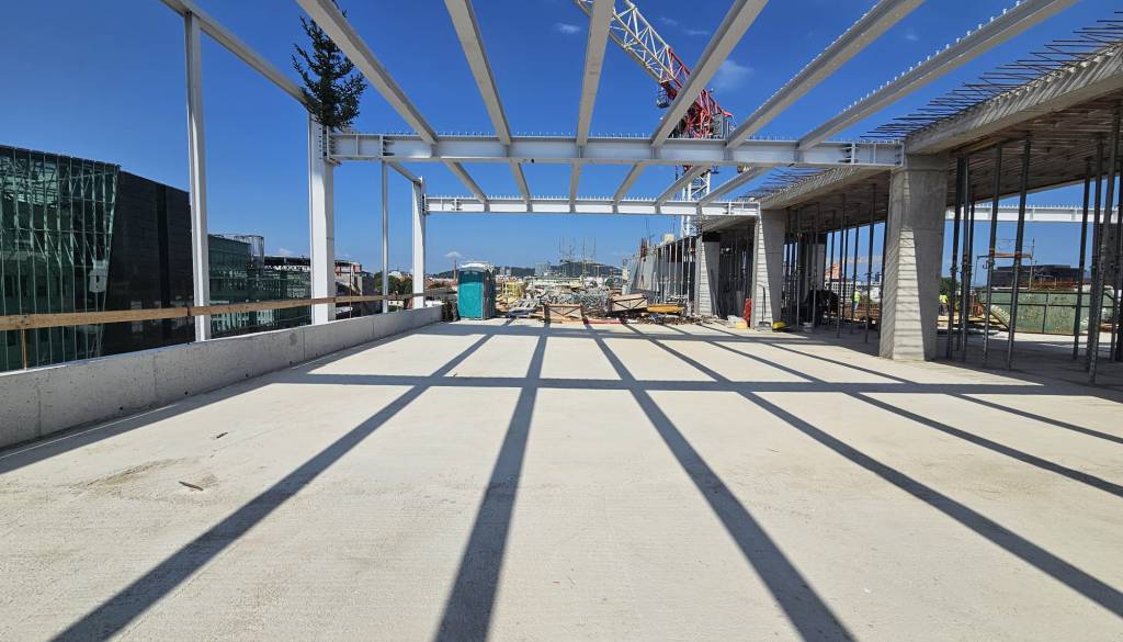 FOTO: Tako napreduje gradnja nove Infekcijske klinike v Ljubljani