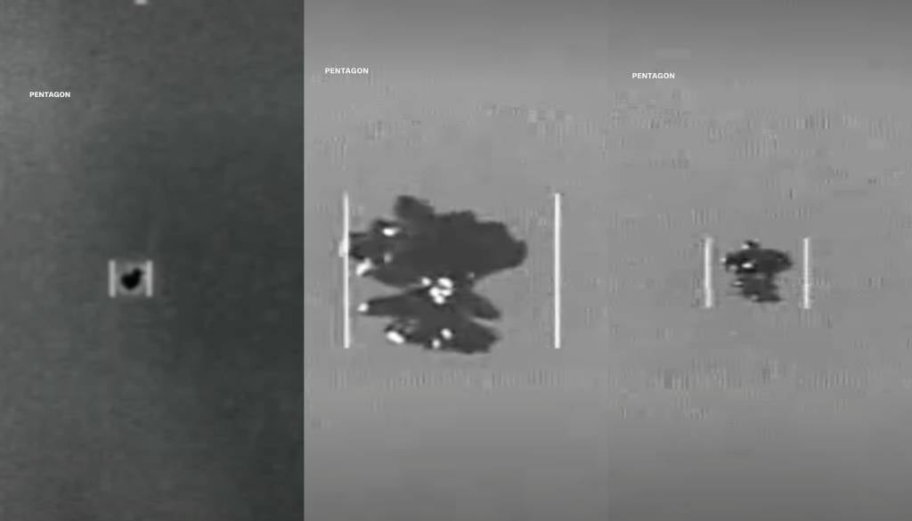 VIDEO: Pentagon razkril nov sveženj gradiva o neznanih letečih predmetih