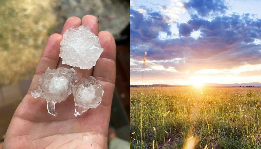 Sobota ponekod prinesla neurja in točo, kakšno vreme bomo imeli danes?