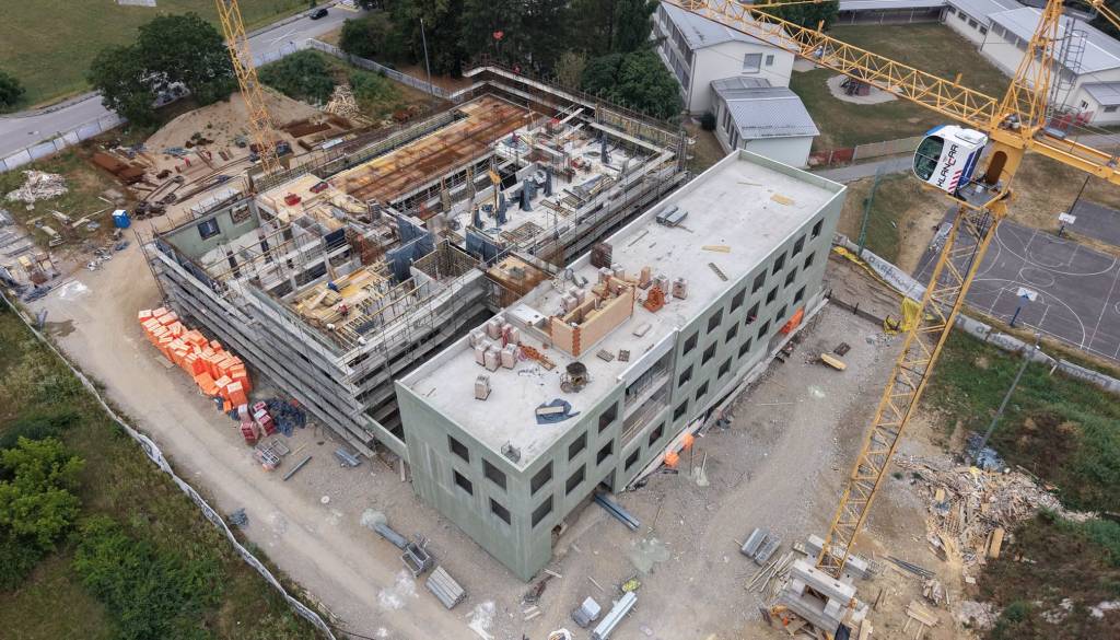 Gradnja Zdravstvene postaje Tezno napreduje: Dela že v novi fazi