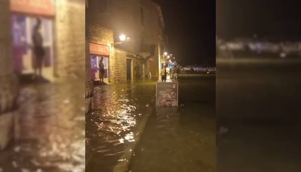 Meteocunami presenetil turiste na enem najbolj obiskanih hrvaških otokov