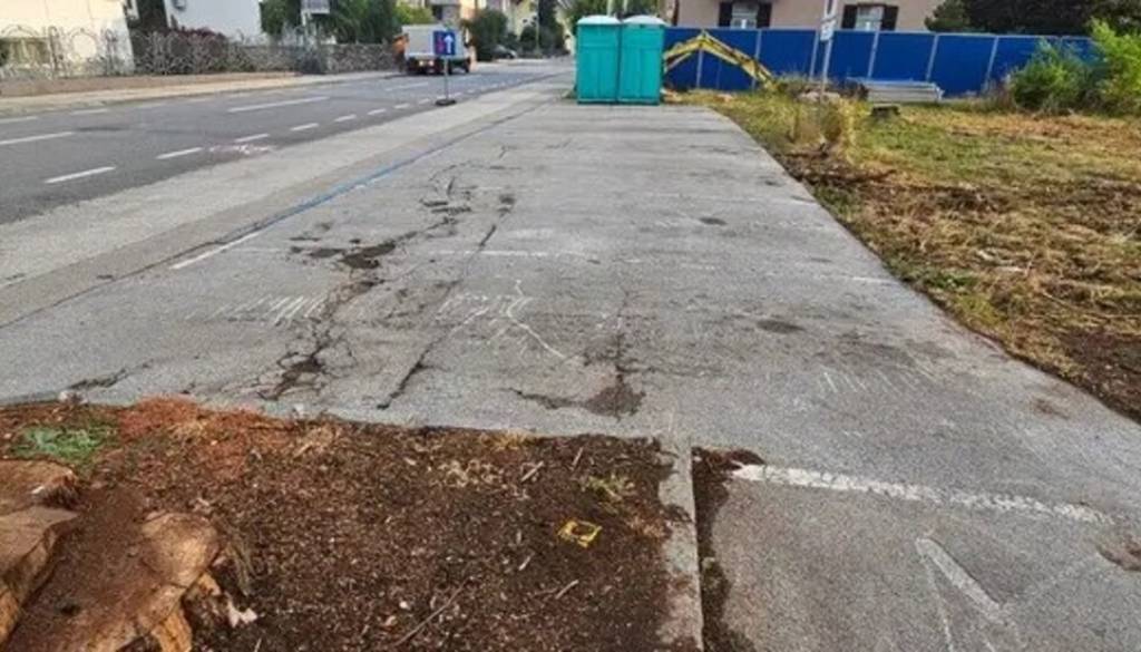 Po poseku dreves in ukinitvi parkirišč odgovor občine: Šlo je za varnost, novih parkirnih mest bo več