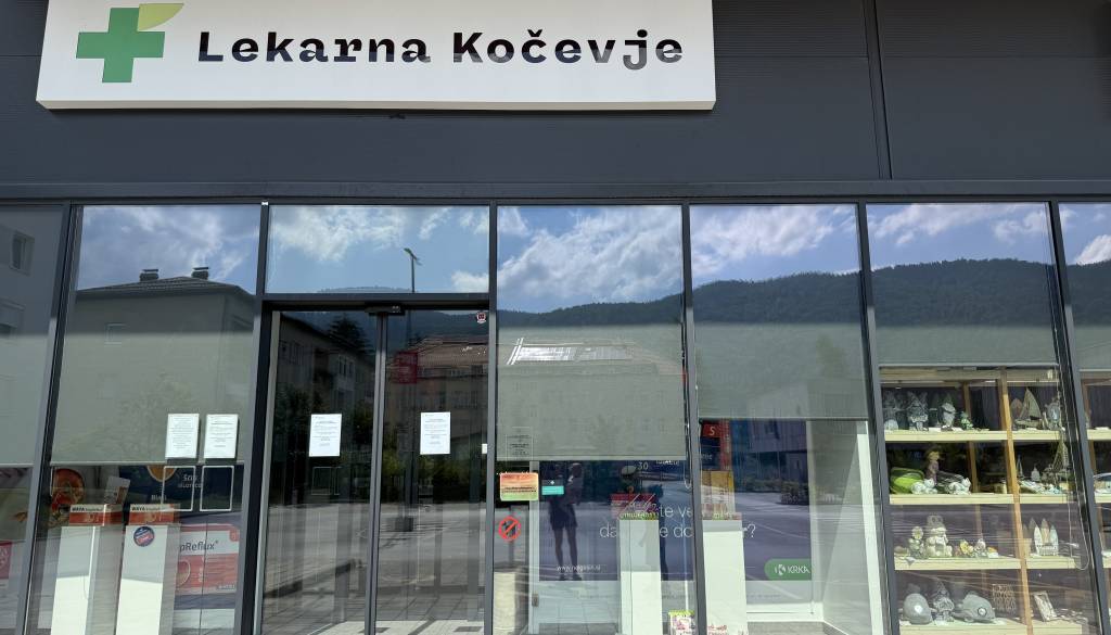 Zaradi dopustov krajši delovni čas kočevske lekarne