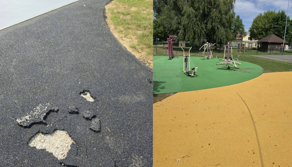 Občina po več opozorilih znova poziva občane: »Ne uničujte podlage«