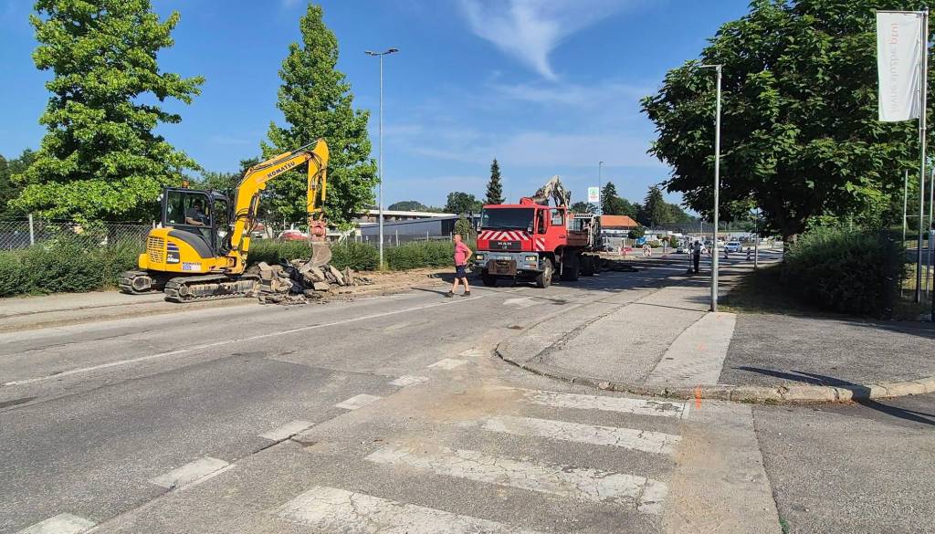 Pod Volkmerjevo cesto odkrili rimske ostaline