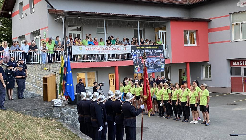 Hajdoše pričakale svoje gasilke: Zlato za članice B, odlično 4. mesto za članice A