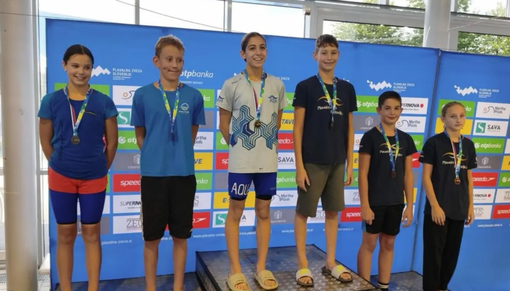 Blejski plavalni up Gabrijel Zupančič osvojil naslov državnega prvaka